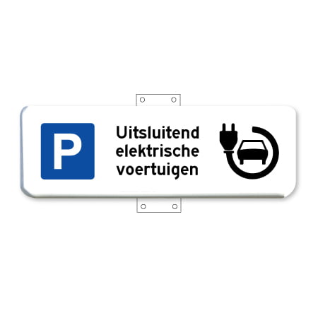 parkeerbord elektrische voertuigen