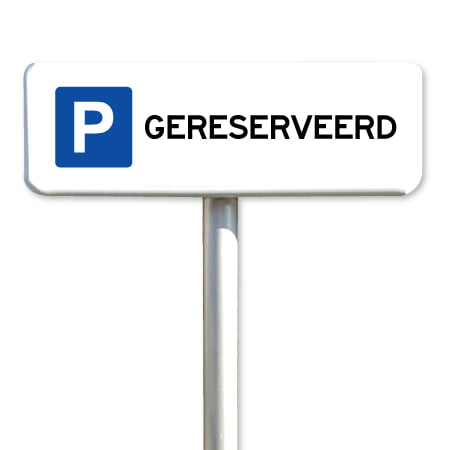 parkeerbord-gereserveerd