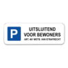 parkeerbord-bewoners