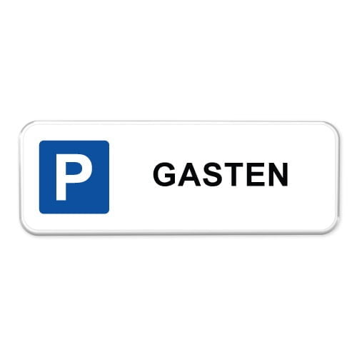 parkeerbord-gasten