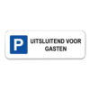 parkeerbord-gasten