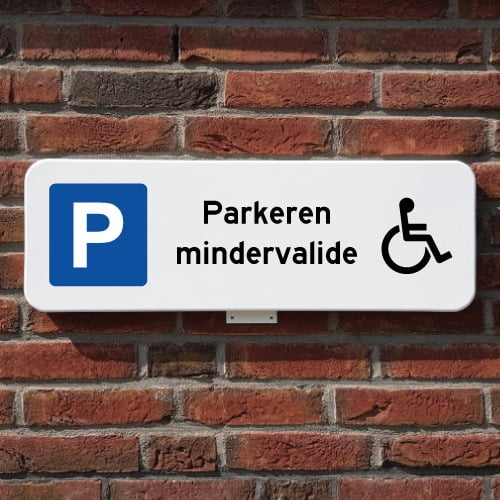 parkeerbord-mindervalide