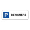 parkeerbord-bewoners