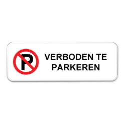 niet-parkeren-bord