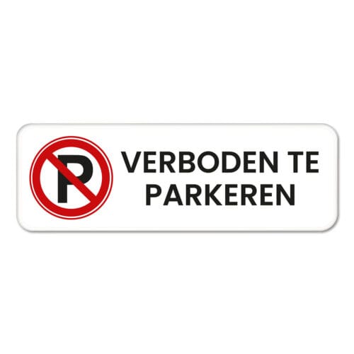 verboden-te-parkeren-bord