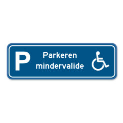 parkeerbord-mindervalide-blauw