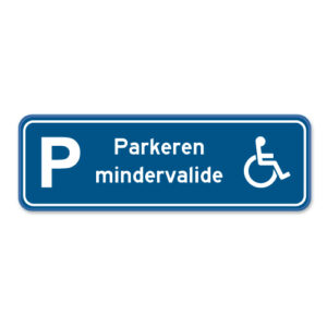 parkeerbord-mindervalide-blauw