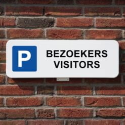 parkeerbord-bezoekers-visitors