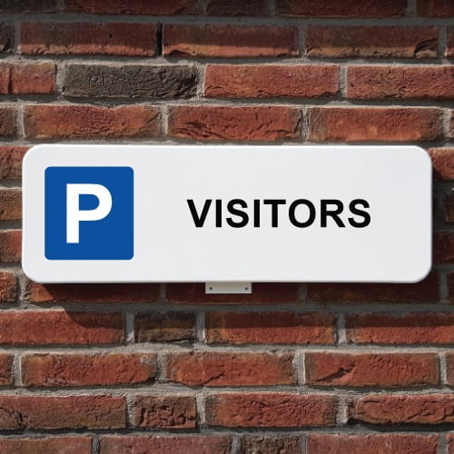 parkeerbord-visitors