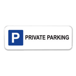 privat parking bord