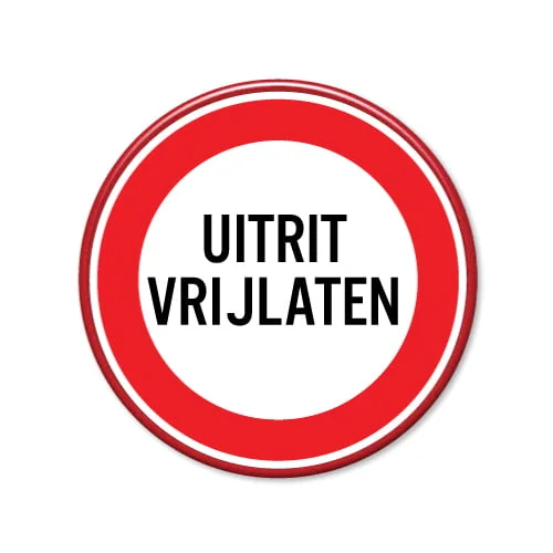 bord-uitrit-vrijlaten-rond