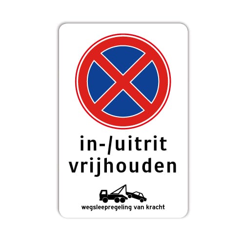 bord-inrit-uitrit-vrijhouden-2025