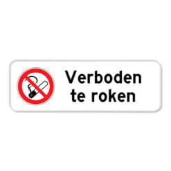 bord-verboden-te-roken