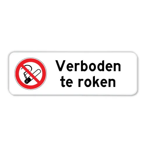 bord-verboden-te-roken