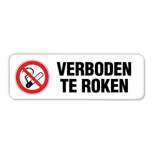 bord-verboden-te-roken