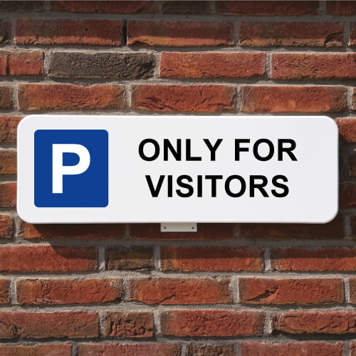 parkeerbord-only-for-visitors