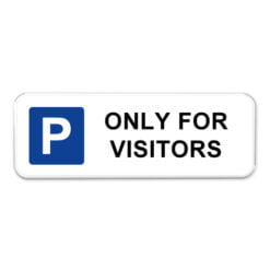 parkeerbord-only-for-visitors