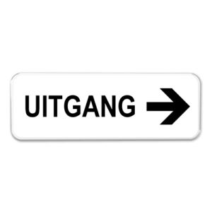 bord-uitgang-rechts