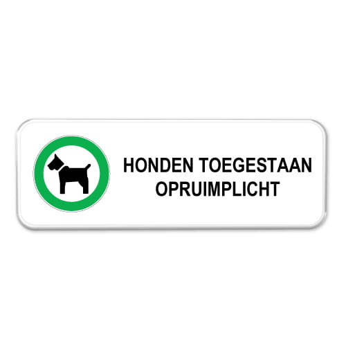 bord_honden-toegestaan-opruimplicht
