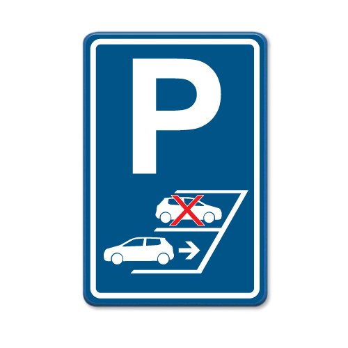 parkeerbord-Achteruit-inparkeren-kruis