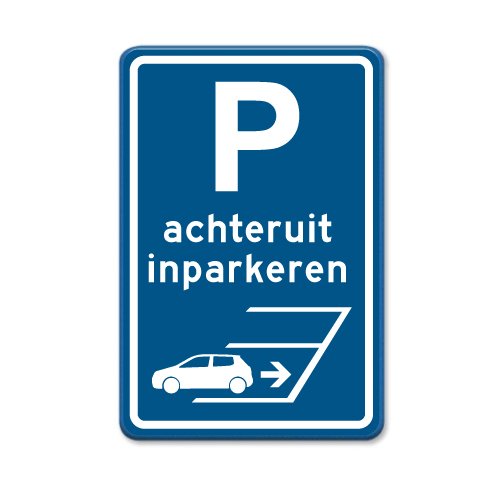 parkeerbord-Achteruit-inparkeren