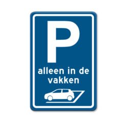 Parkeerbord-parkeren-in-de-vakken