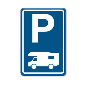 Parkeerbord-campers