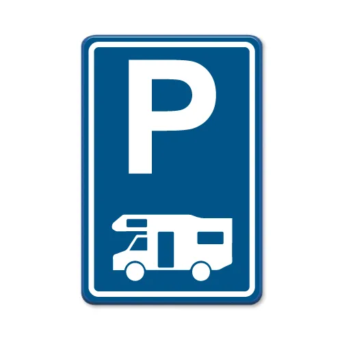 parkeerbord-campers-blauw