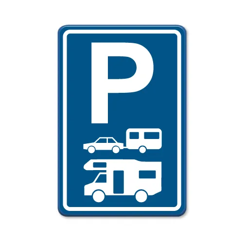 parkeerbord-caravans-campers-blauw
