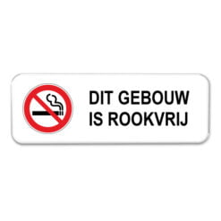 bord-rookvrij-gebouw