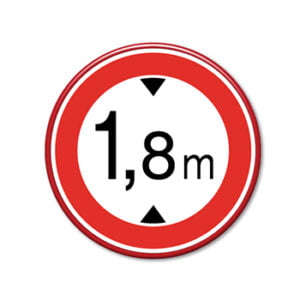 verkeersbord-maximale-doorrijhoogte-1,8 - 350