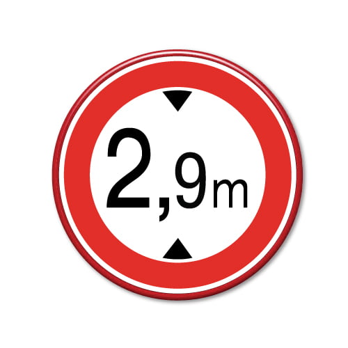verkeersbord-maximale-doorrijhoogte-2,9