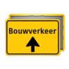 Parkeerbord-geel-bouwverkeer-rechtdoor