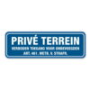 Parkeerbord-prive-terrein-verboden-toegang-voor-onbevoegden