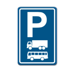 Parkeerbord-blauw-P-bus-vrachtwagen