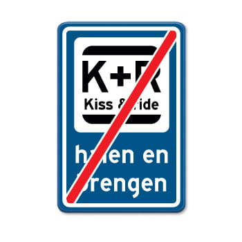 bord-einde-kiss-and-ride-350