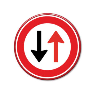 bord-tegenligger-heeft-voorrang