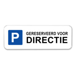 Bord-gereserveerd-voor-directie