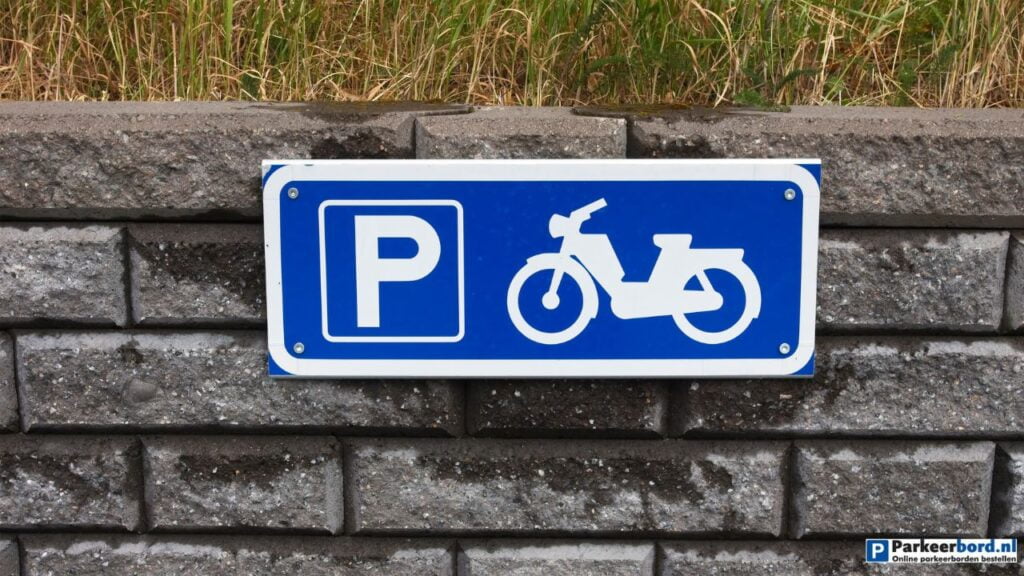 Snorfiets parkeerbord