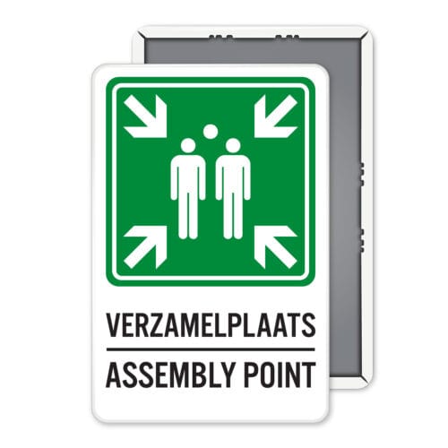 bhv-verzamelplaats-assembly-point-bord