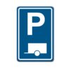 parkeerbord-aanhanger