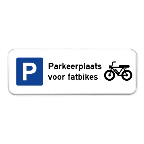 parkeerbord-fatbikes