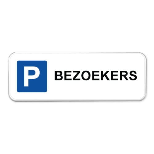 Bezoekers parkeerborden / Visitors parkeerborden